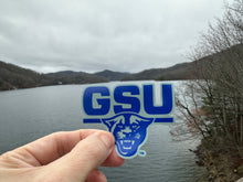 Load image into Gallery viewer, Sticker | GSU College Logo | Waterproof Vinyl Sticker | Permanent (gsu_b)