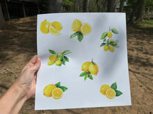 Load image into Gallery viewer, Sticker | 83 | LEMONS | Waterproof Vinyl Sticker | White | Clear | Permanent | Removable | Window Cling | Glitter | Holographic