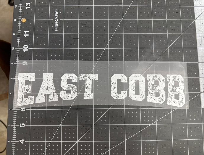 T Shirt Transfer | EAST COBB | DTF