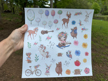 Load image into Gallery viewer, Sticker Sheet | Springland | Full 12 x 12 inch Sheet