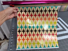 Load image into Gallery viewer, Printed Vinyl &amp; HTV MID CENTURY MODERN Patterns 12 x 12 inch sheet