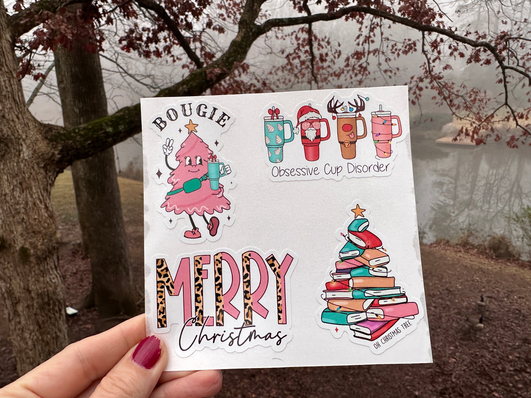 Set of Christmas Stickers
