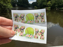 Load image into Gallery viewer, Sticker | 59J | Softball Mom Flowers | Waterproof Vinyl Sticker | Permanent