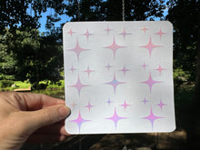 Load image into Gallery viewer, Sticker Sheet | Stars A | Set of little planner stickers Holographic Stars 6 X 6