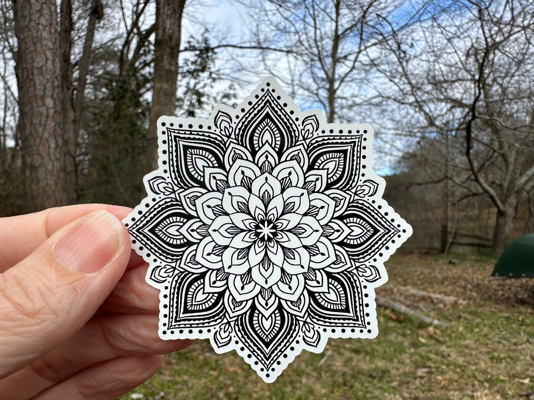 mandala sticker