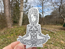 Load image into Gallery viewer, yoga girl sticker