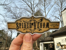 Load image into Gallery viewer, Sticker 25I Vintage Spider Venom Label Wrap 4 inches wide