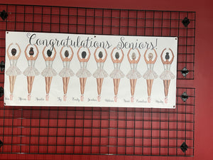 Vinyl Neighborhood Graduation Banner