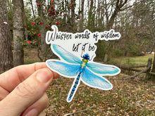 Load image into Gallery viewer, Sticker | 36C | Whisper Words of Wisdom | Waterproof Vinyl Sticker | White | Clear | Permanent | Removable | Window Cling | Glitter | Holographic