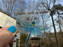 Load image into Gallery viewer, Sticker | 36C | Whisper Words of Wisdom | Waterproof Vinyl Sticker | White | Clear | Permanent | Removable | Window Cling | Glitter | Holographic