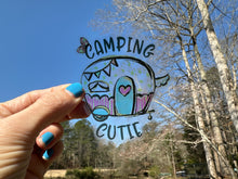 Load image into Gallery viewer, Sticker | 62P | Camping Cutie | Waterproof Vinyl Sticker | Permanent | CLEARANCE