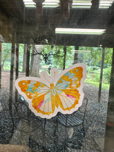 Load image into Gallery viewer, Window Stickers | Butterfly Stickers | 3 inch stickers | 12 x 12 sheet permanent adhesive | Static Clings
