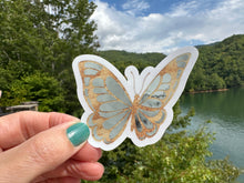Load image into Gallery viewer, Window Stickers | Butterfly Stickers | 3 inch stickers | 12 x 12 sheet permanent adhesive | Static Clings