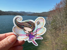 Load image into Gallery viewer, Sticker Pack Colorful Fairies Assorted Stickers for Water Bottle, iPhone, MacBook, Phone, Phone Case, Laptop, Journal, Skateboard, Bike, Snowboard