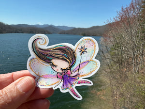 Sticker Pack Colorful Fairies Assorted Stickers for Water Bottle, iPhone, MacBook, Phone, Phone Case, Laptop, Journal, Skateboard, Bike, Snowboard