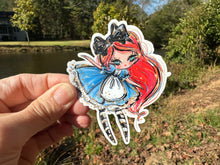 Load image into Gallery viewer, Sticker 21C Alice in Wonderland Red Hair