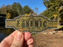 Load image into Gallery viewer, Sticker 25H Vintage Arsenic Label Wrap 4 inches wide