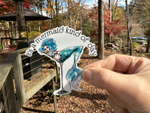 Load image into Gallery viewer, Sticker 43E Blue MERMAID MARTINI