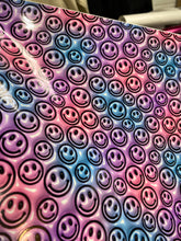 Load image into Gallery viewer, Printed Vinyl &amp; HTV Inflated Happy Face Patterns 12 x 12 inch sheet