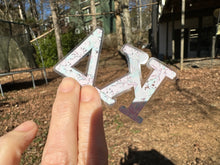 Load image into Gallery viewer, Sorority Sticker | Kappa Delta | KD A | Pink Bows | Waterproof Vinyl Sticker | Permanent