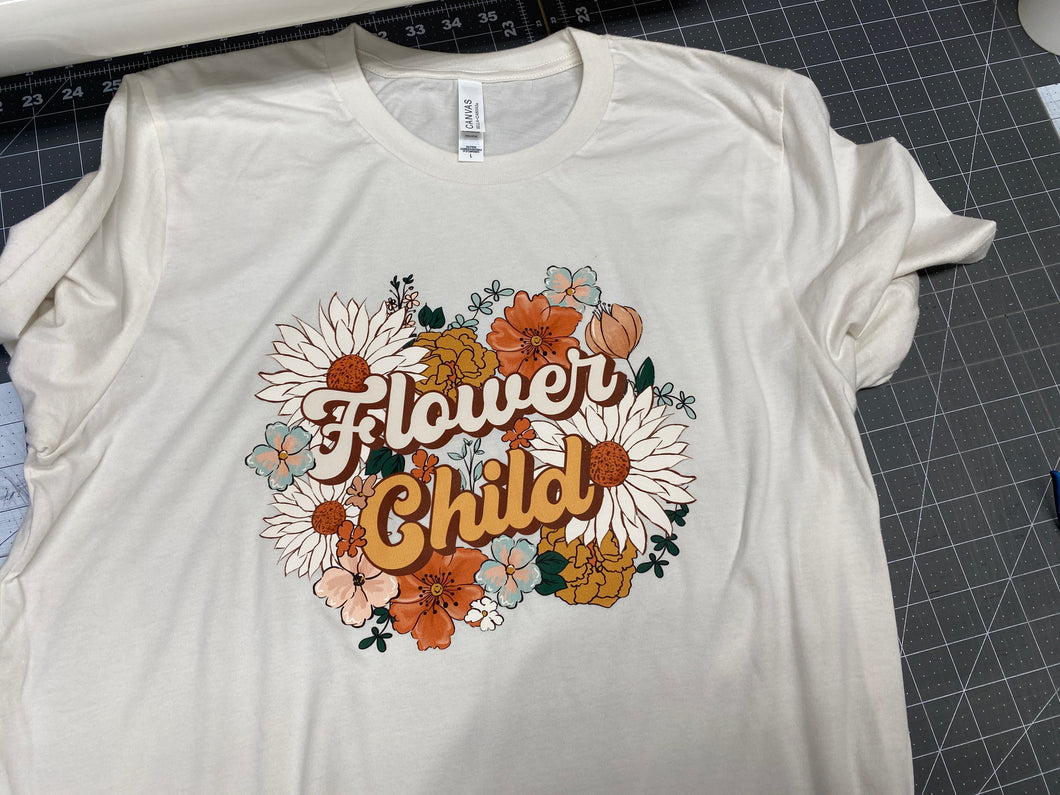 T Shirt Flower Child