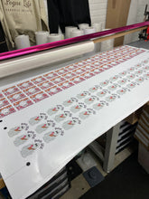 Load image into Gallery viewer, Sticker | 74P | Spooky Ghost | Waterproof Vinyl Sticker | White | Clear | Permanent | Removable | Window Cling | Glitter | Holographic