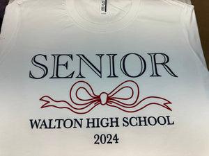 T Shirt Senior Custom High School Graduation Year