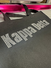 Load image into Gallery viewer, Market Tote Bag with Rhinestones Kappa Delta