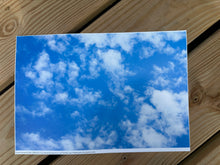 Load image into Gallery viewer, Printed Vinyl &amp; HTV CLOUDS Patterns 12 x 8 inch sheet