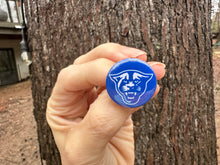 Load image into Gallery viewer, Pin Back Button University College Insignia Button  Small, Medium, Large