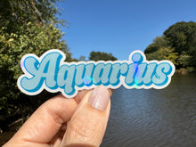 Load image into Gallery viewer, Sticker | Zodiac Name | Waterproof Vinyl Sticker | Permanent | L