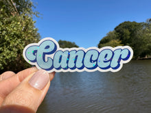 Load image into Gallery viewer, Sticker | Zodiac Name | Waterproof Vinyl Sticker | Permanent | L