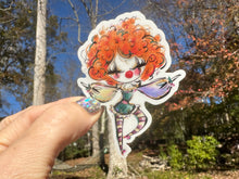 Load image into Gallery viewer, Sticker | 15B | Circus Clown | Waterproof Vinyl Sticker | White | Clear | Permanent | Removable | Window Cling | Glitter | Holographic