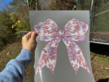 Load image into Gallery viewer, T Shirt Transfer | 47P | Pink Toile Bow | Sublimation, HTV, DTF