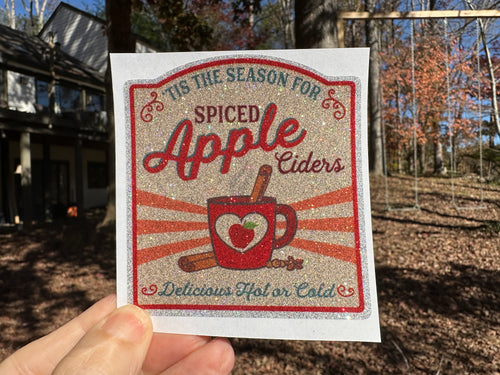 Sticker 16L Apple Cider Label