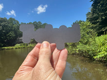 Load image into Gallery viewer, Custom Printed and Cut Refrigerator Magnet 4 1/2 x 2 inches Pack of 20