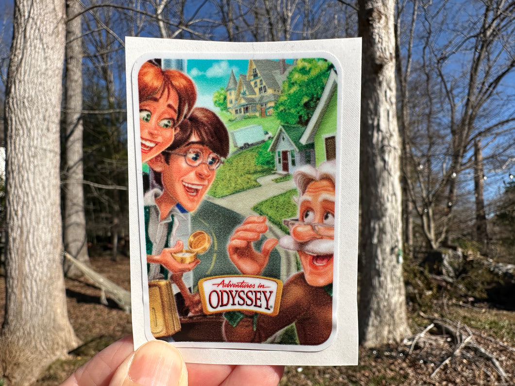 Sticker | Odyssey | Waterproof Vinyl Sticker | Permanent