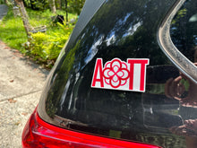 Load image into Gallery viewer, Alpha Omicron PI Greek Logo Sorority Refrigerator Magnet 4 x 2 1/2 inches