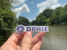 Load image into Gallery viewer, Sorority Sticker | Delta Phi Epsilon | DPE_A | Logo | Waterproof Vinyl Sticker | Permanent