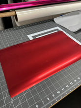 Load image into Gallery viewer, 3D Metallic Red, Blue, Silver, Gold Puff Heat Transfer Vinyl HTV 12 x 19 inch sheets