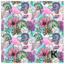 Load image into Gallery viewer, Printed Vinyl, HTV Mermaids, Please Patterns 12 x 12 inch sheet