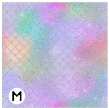 Load image into Gallery viewer, Printed Vinyl &amp; HTV MERMAID SCALES Pattern 12 x 12 inch sheet