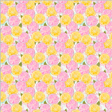 Load image into Gallery viewer, Printed Vinyl &amp; HTV Lemon Slices Patterns 12 x 12 inch sheet