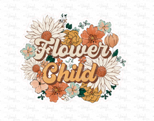 Load image into Gallery viewer, Sticker | 72G | Flower Child | Waterproof Vinyl Sticker | White | Clear | Permanent | Removable | Window Cling | Glitter | Holographic