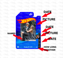 Load image into Gallery viewer, Custom Hot Wheels Sticker for your package