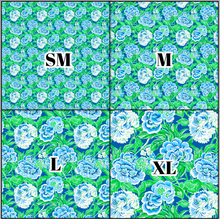 Load image into Gallery viewer, Printed Vinyl &amp; HTV Chinoiserie H Pattern 12 x 12 inch sheet