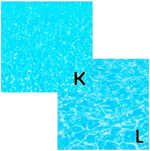 Load image into Gallery viewer, Printed Vinyl &amp; HTV Caribbean Sea Patterns 9 x 12 inch sheet