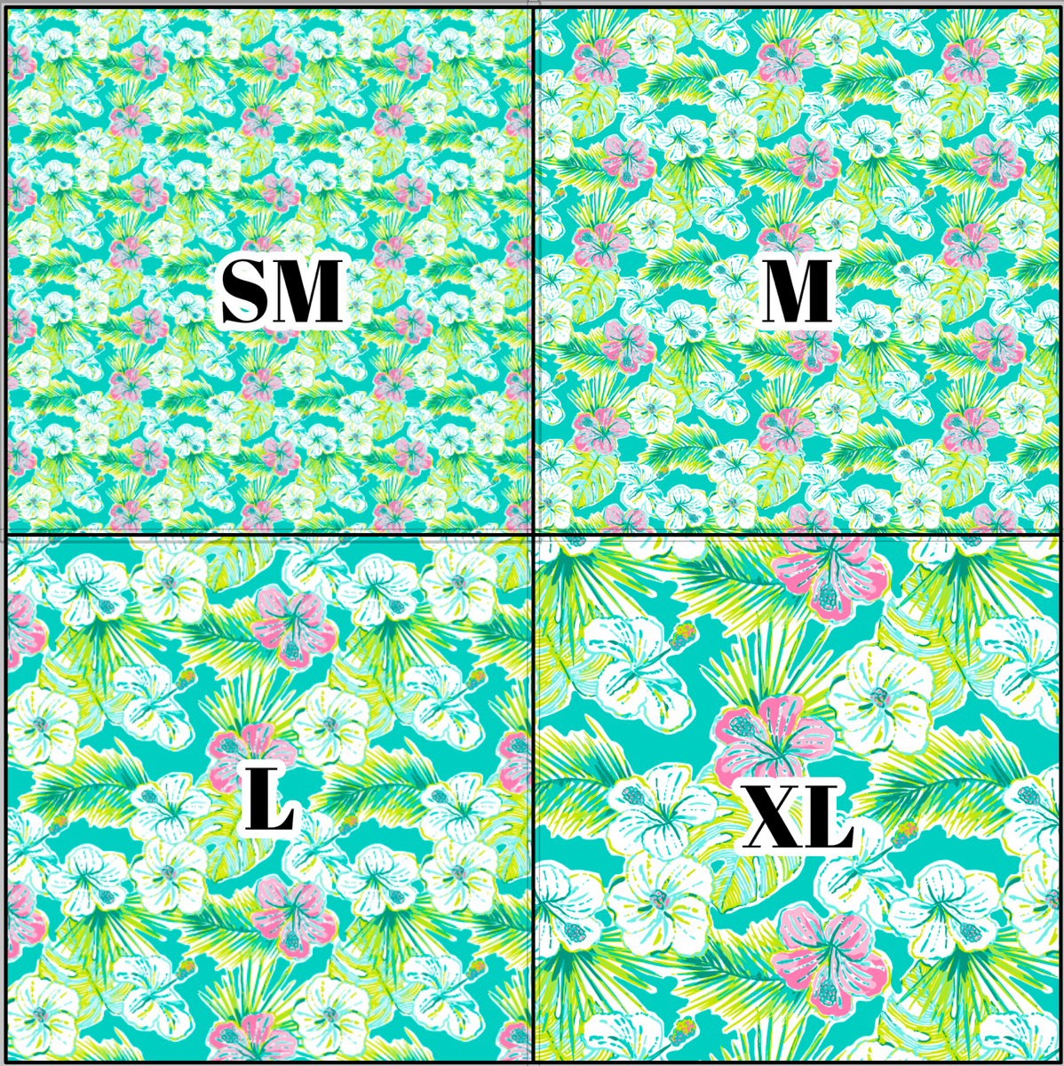Printed Vinyl & HTV ALOHA Patterns 12 x 12 inch sheet – MY VINYL CUT
