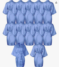 Load image into Gallery viewer, Satin Robes Customized with Name Great for Spa Parties, Birthday Parties, Graduation Gifts