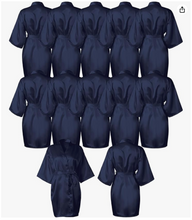Load image into Gallery viewer, Satin Robes Customized with Name Great for Spa Parties, Birthday Parties, Graduation Gifts